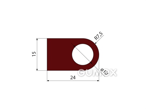 SILIKONPROFILE D-FORM